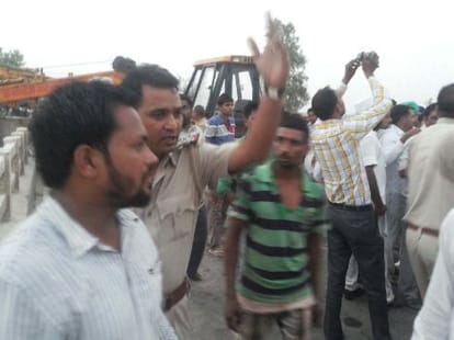 big road accident near kaithal, three killed, 30 injured
