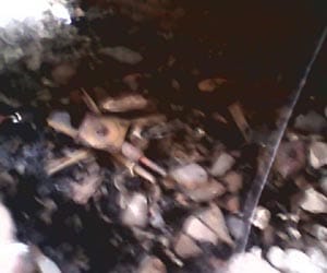 Cylinder blast cause ceiling break down