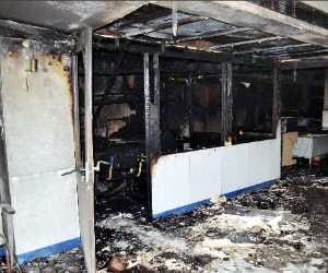 fire in punjab and sind bank, all record burn