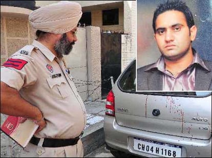 fight between police staff for girl, one killed
