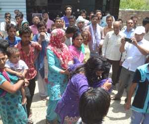 rampage on prostitution in colony, women beaten by public