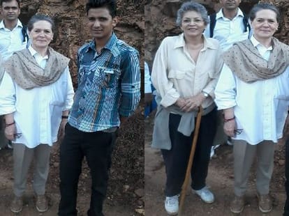 sonia gandhi in kausani