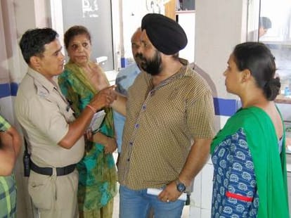 woman burn herself in haridwar