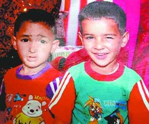 death of Two innocent from drowning in pond