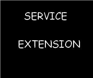 service extension of state election commission