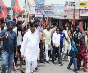 bjp and sp clash again in raibareli