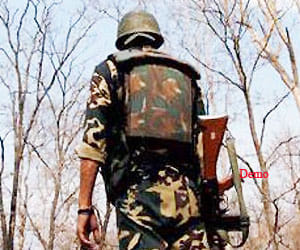 crpf jawan shot himself in jammu