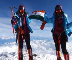 tashi nungshi will climb on north pole.