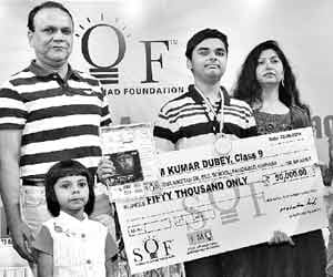 Ashim of faridabad got first rank in international mathematic olympiad