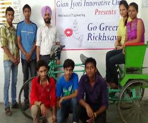 Environment Friendly Rickshaw by Engineering Students