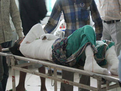 five died in fire of leakage cylinder
