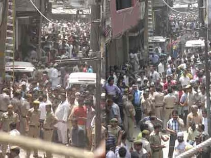 Ceiling collapse in delhi, 5 injured