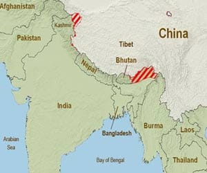 China map can not change the reality on the ground