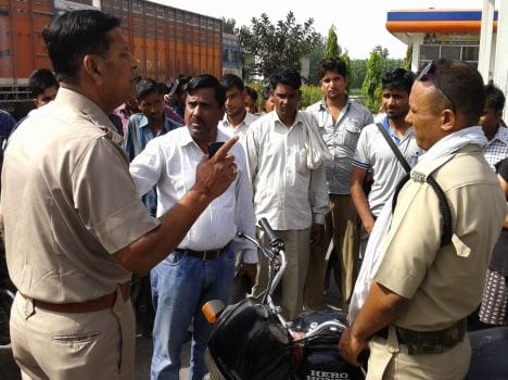 police man embarrass the department
