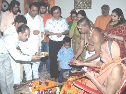 Sri Jayendra Saraswathi on a Visit to Shimla