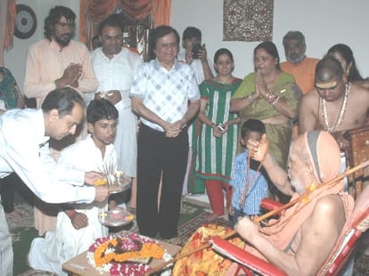 Sri Jayendra Saraswathi on a Visit to Shimla