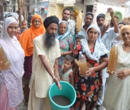 water problem for three days in Bilaspur 