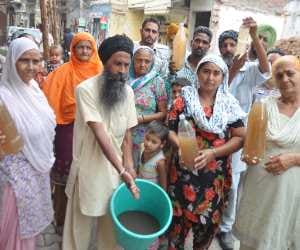 contaminated drinking water in Sohna  from 20 days