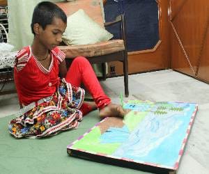 Meet, the Little Handicape Girl Rehnuma