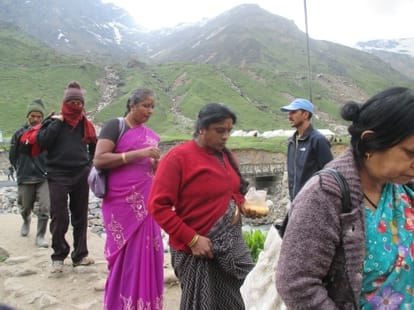 folding pool for kedarnath disaster