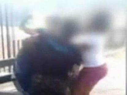 four young girls beat women to death