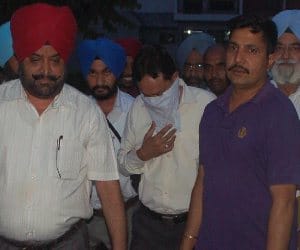 manager arrested for taking bribe of 50 thousand 