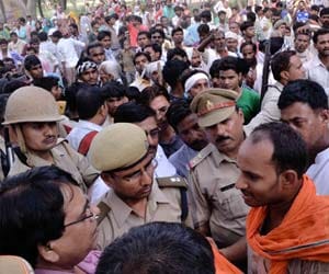 rampage in kaushambi