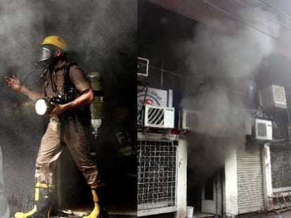 business man burned in kanpur uttar pradesh