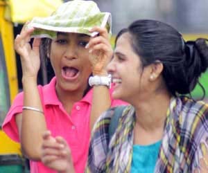 Mansoon comes at Delhi NCR