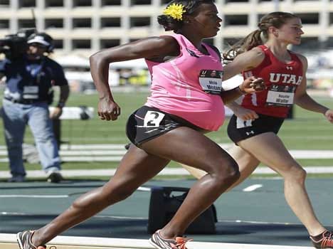 mother runs on 34th week of pregnancy