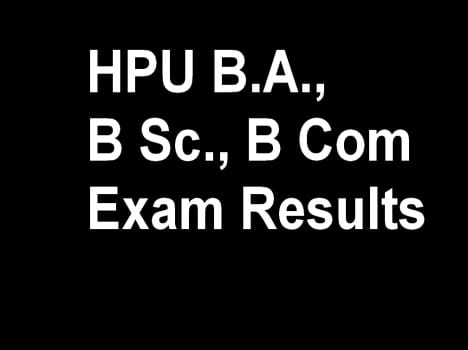 HPU will declare UG final year results on 12 july