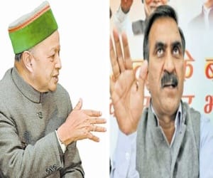 Tug-of-war between CM virbhadra singh and HPCC chief Sukhu