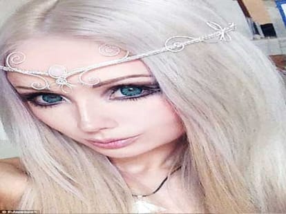 girl who looks exactly like a barbie doll