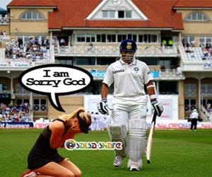 Tendulkar's t-shirt will be auctioned