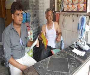 17-hour power cut, people were longing water