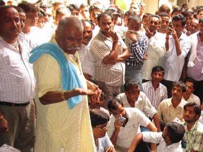 ssp accused bjp mp sarvesh singh behind disturbance in kanth