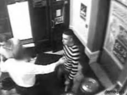loot in a jewellery shop after shooting jeweller's son
