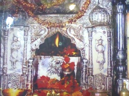 maa jwala appears today as a flame at kangra