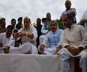 home minister rajnath singh visits lucknow