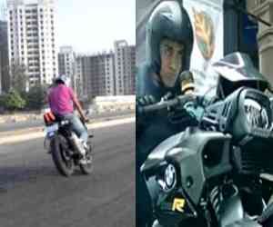 boy died due to byke stunt