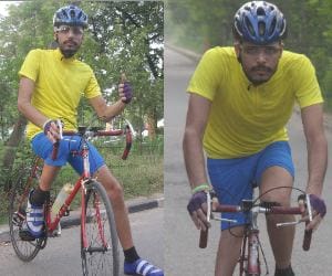 meet, asia number 2 cyclist abhishek