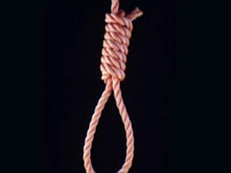 The body was found hanging from tree