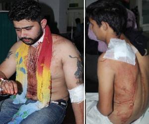 Bike collision and ASI's son beaten