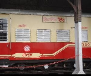 spsecial ac coach for kalka-shimla toy train