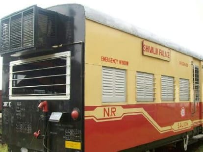 spsecial ac coach for kalka-shimla toy train