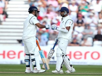 India Vs England: first test, second day 
