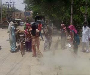 modi's clean india campaign start in jammu