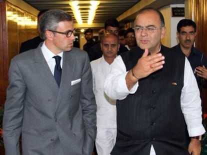 omars silence over modi budget