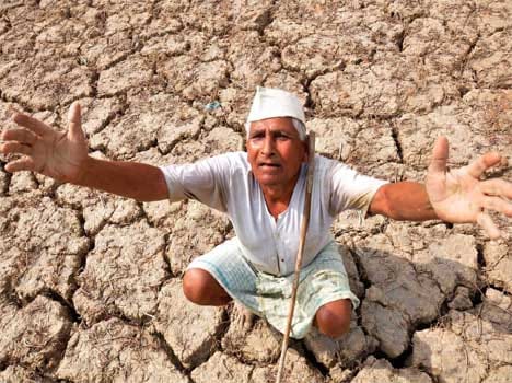 risk of drought in country by weak monsoon