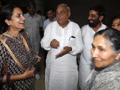 Haryana CM Hooda Challenged Punjab CM Badal